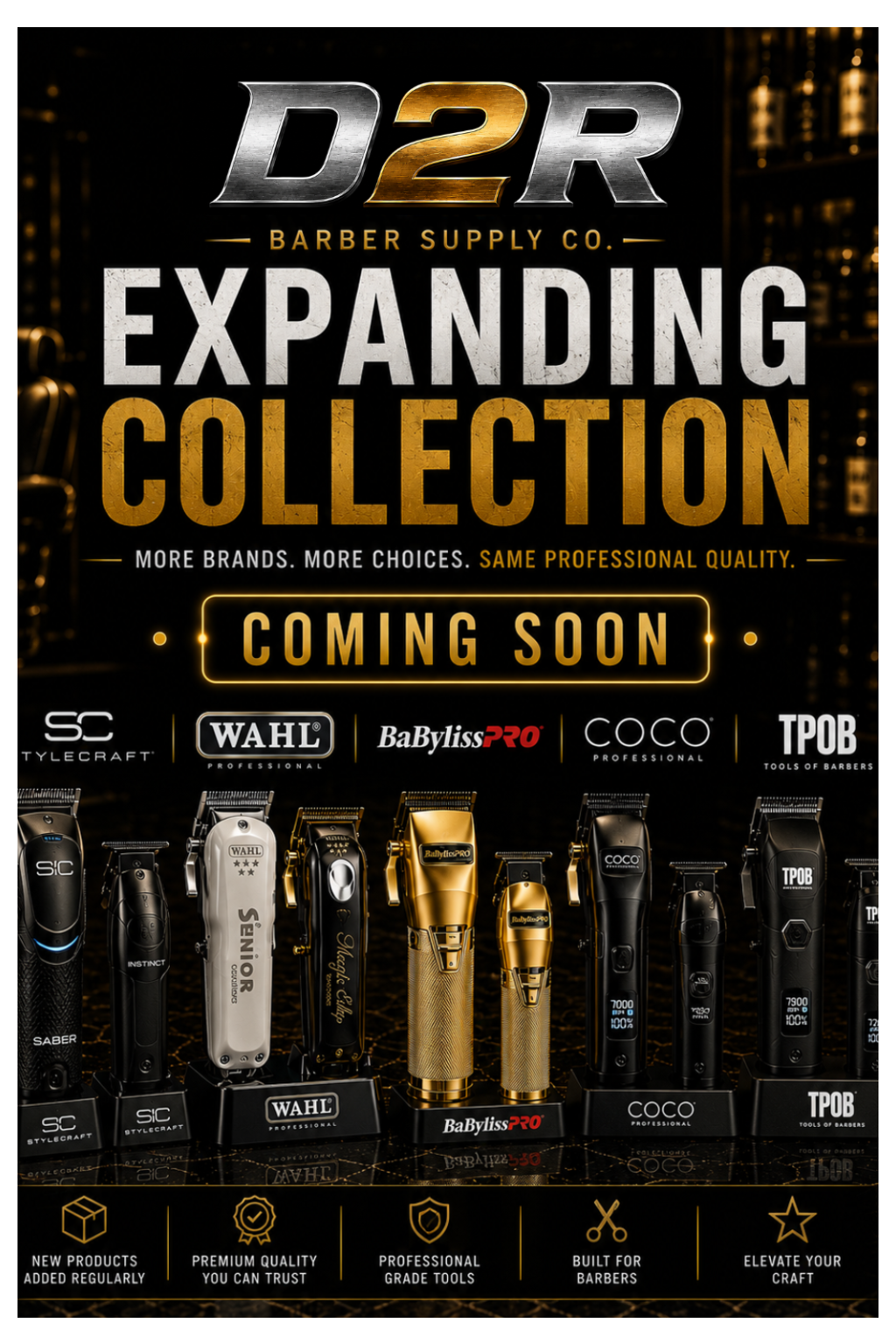 CLIPPERS AND TRIMMERS (COMING SOON)