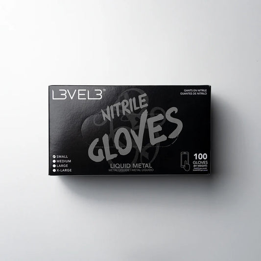 NITRILE GLOVES - LIQUID METAL - MEDIUM
