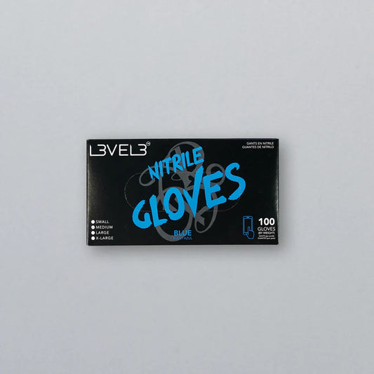 NITRILE GLOVES - BLUE - MEDIUM